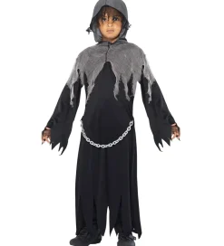 Smiffys Halloween*Udklædning - Grim Reaper - Black