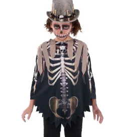 Smiffys Udklædningstøj|Halloween*Udklædning - Voodoo Witch Doctor Poncho - Brun/Sort