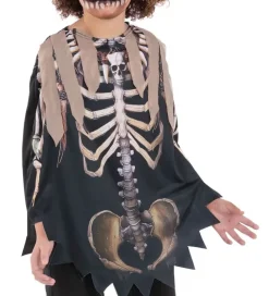 Smiffys Udklædningstøj|Halloween*Udklædning - Voodoo Witch Doctor Poncho - Brun/Sort