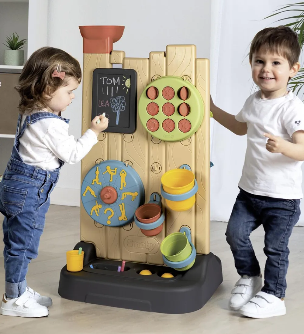 Smoby Babylegetøj|Aktivitetslegetøj*Aktivitetsvæg - 29 Dele