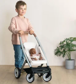 Dukker Og Tilbehør-Smoby Dukkevogn - Maxi-Cosi - 3-1 - Beige