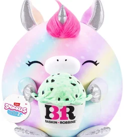 Bamser-SNACKLES Bamse - 25 cm - Enhjørningen Marty m. Baskin Robbins