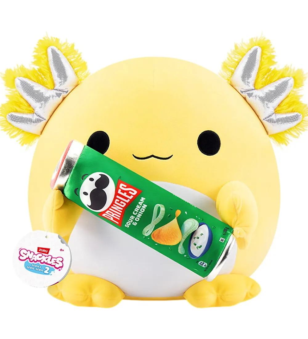 Bamser-SNACKLES Bamse - 25 cm - Leon m. Pringles