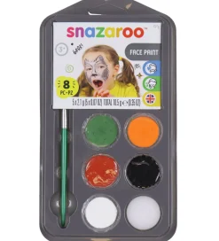 Rolleleg|Sminke-Snazaroo Ansigtsmaling - Halloween - 7 Dele + 1 Idehæfte