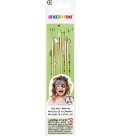 Rolleleg-Snazaroo Makeup-pensler - 3 stk.