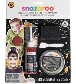 Maling-Snazaroo Sæt - 6 Dele - Special Effekter