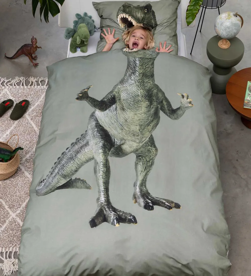 Snurk Sengetøj*Sengetøj - Voksen - Dino