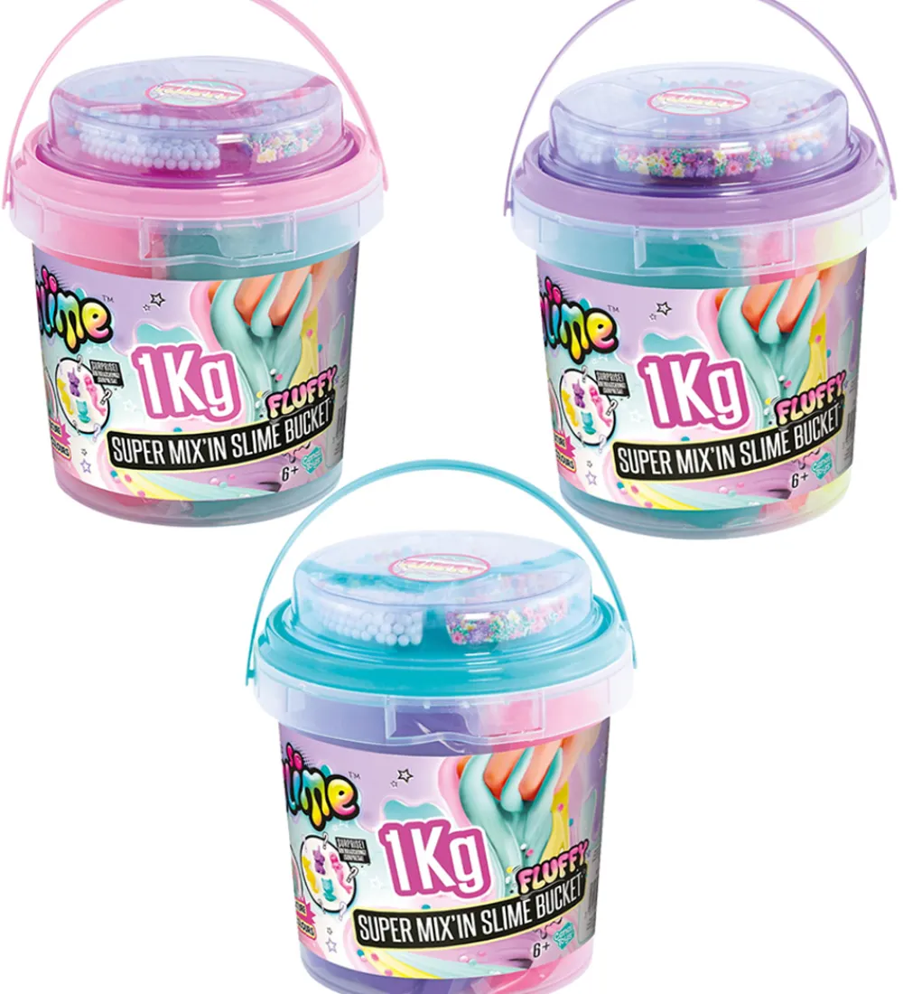 Slim-So Slime DIY-Slim - Super Mix'in Slime Bucket - Assorteret