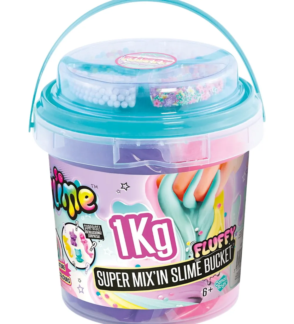 Slim-So Slime DIY-Slim - Super Mix'in Slime Bucket - Assorteret
