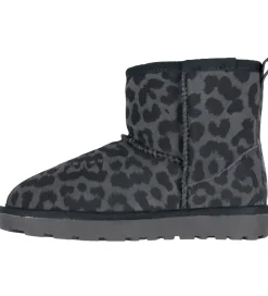 Sofie Schnoor Bamsestøvler*Bamsestøvler - Dictesy - Grå Leopard