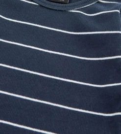 Sofie Schnoor Basis*Bluse - Rib - Dark Blue