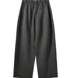 Sofie Schnoor Basis*Bukser - Malinasy - Dark Grey Striped