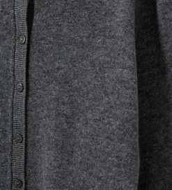 Striktrøjer-Sofie Schnoor Cardigan - Strik - Uld - Cissesy - Dark Grey Melan