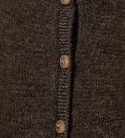Striktrøjer-Sofie Schnoor Cardigan - Strik - Uld - Cisse - Brown Fudge