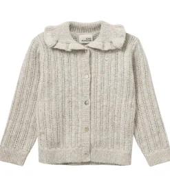 Striktrøjer-Sofie Schnoor Cardigan - Strik - Hennysk - Ecru Melange