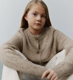 Striktrøjer-Sofie Schnoor Cardigan - Strik - MauraSY - Deer Melange