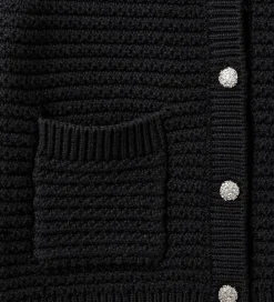 Striktrøjer-Sofie Schnoor Cardigan - Strik - Kyrask - Sort