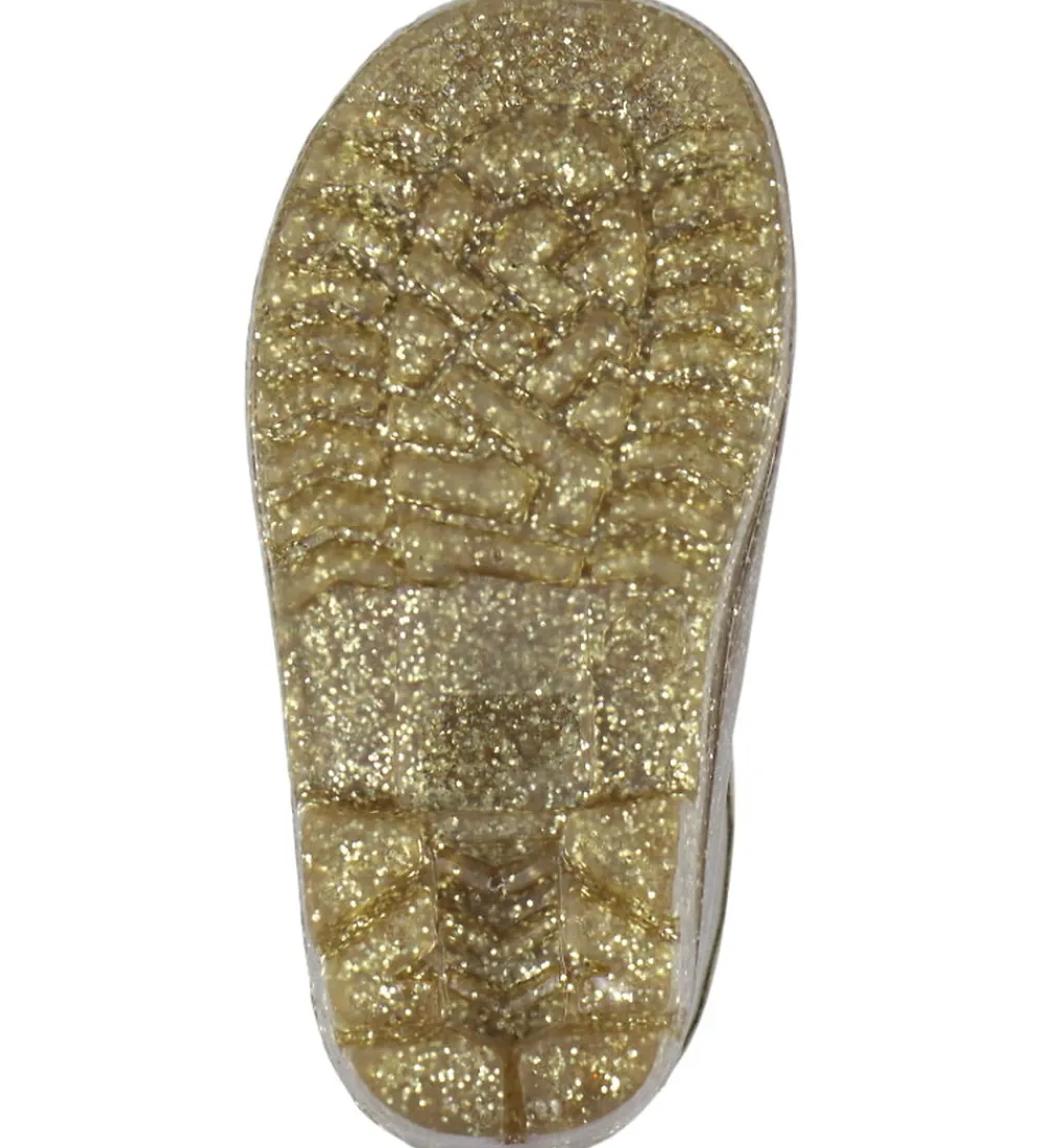 Sofie Schnoor Gummistøvler*Gummistøvler m. For - Champagne m. Glimmer