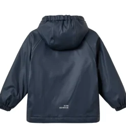 Regntøj-Sofie Schnoor Regnjakke m. Vattering - PU - BillieSK - Dark Blue