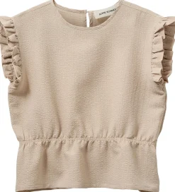 Toppe-Sofie Schnoor Top - Samillasy - Soft Brown