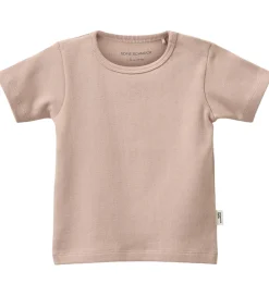 Basis-Sofie Schnoor T-shirt - Rib - Light Rose