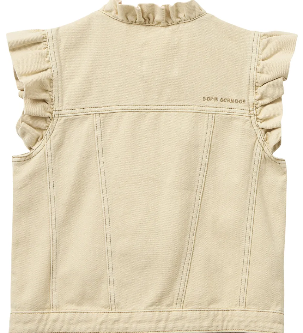 Sofie Schnoor Veste*Vest - Denim - Arahsy - Off White Sand