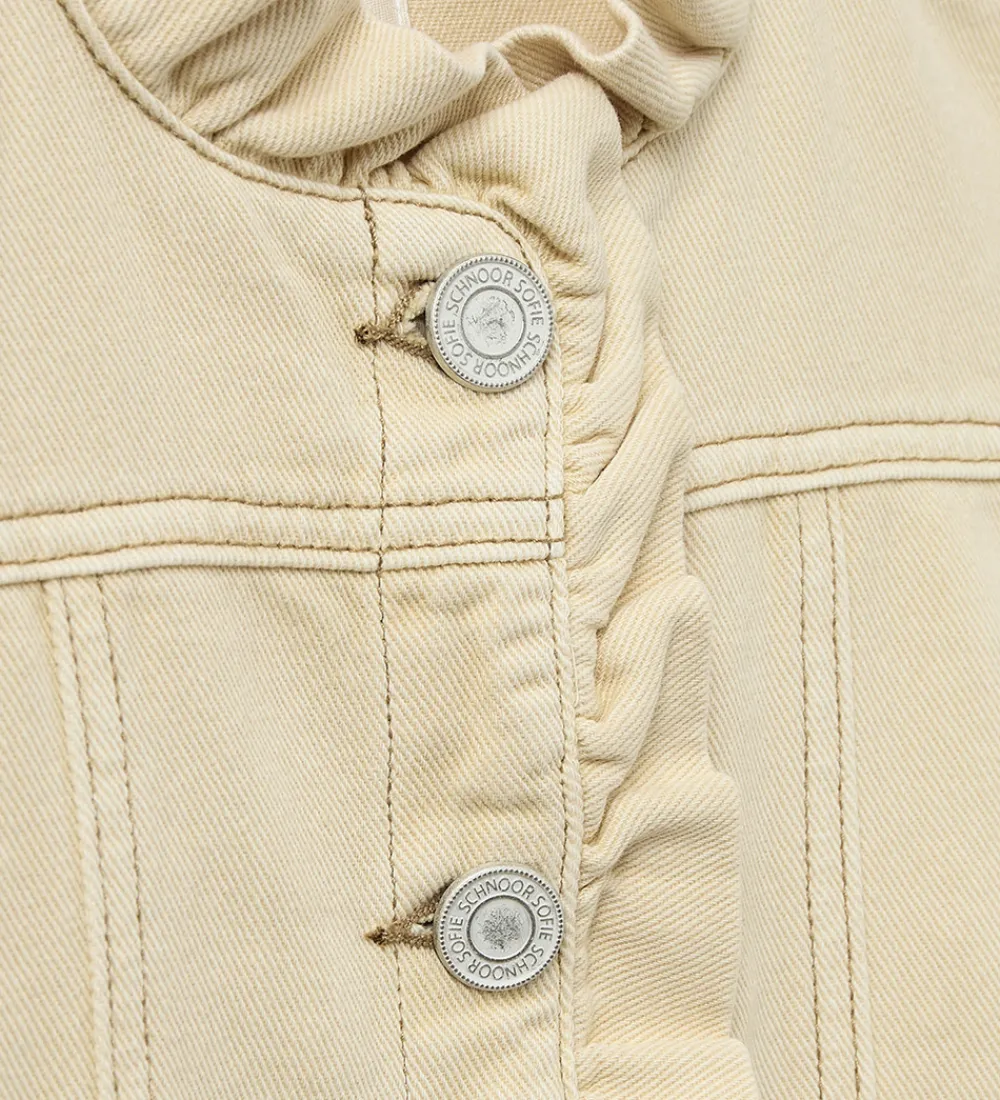 Sofie Schnoor Veste*Vest - Denim - Arahsy - Off White Sand