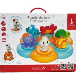 Badelegetøj-Sophie la Girafe Badelegetøj - Bade Puslespil