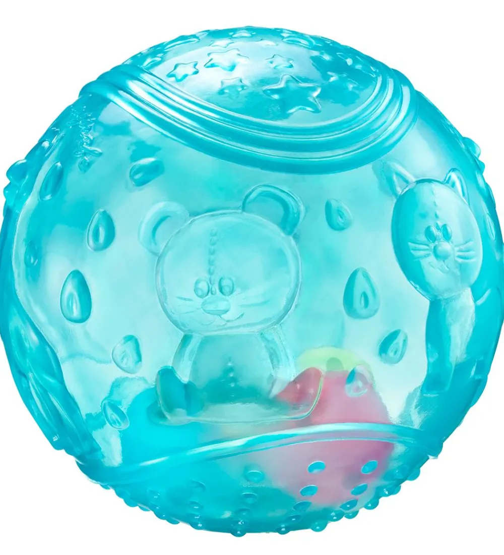 Bolde-Sophie la Girafe Sansebold - 12 cm - Turkis Transparent