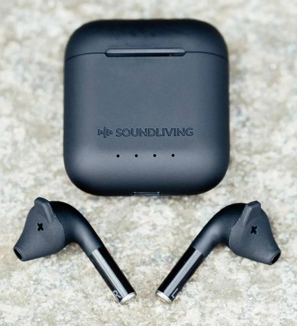 Høretelefoner-Soundliving Høretelefoner - 2.0 - Sort