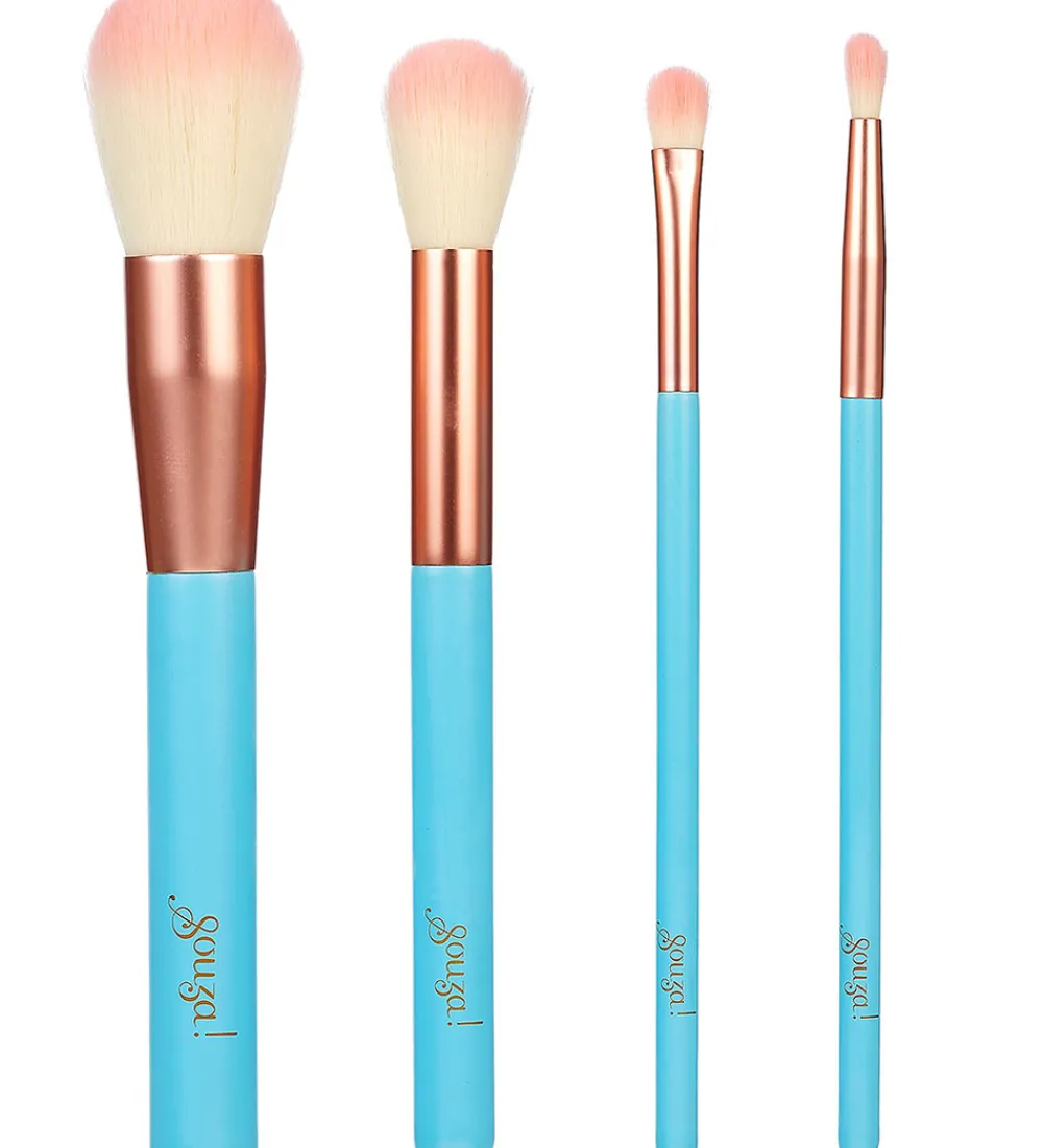 Sminke-Souza Makeup-børster - 4-pak