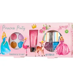 Souza Sminke*Sminkesæt - Øjenskygge/Neglelak/Lipgloss - Princess