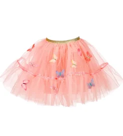 Souza Udklædningstøj*Udklædning - Fe-nederdel - Lilyanne - Rosa/Sommerfugle
