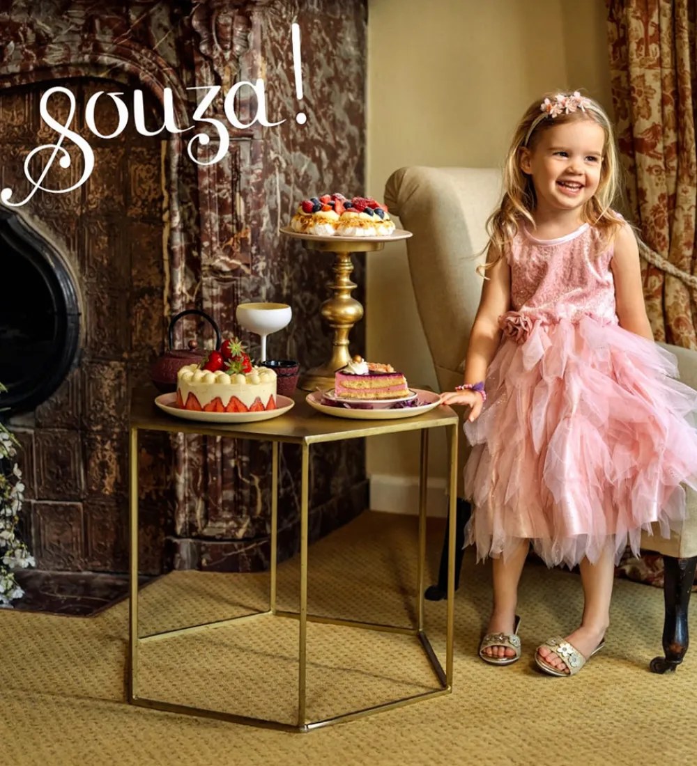 Souza Udklædningstøj*Udklædning - Prinsesse - Clementine - Rosa