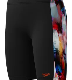 Speedo Svømmetøj*Badebukser - Digital Panel Jammer - Sort m. Print