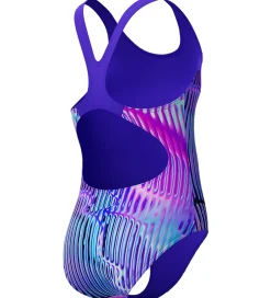 Speedo Svømmetøj|Svømning*Badedragt - Digital Allover Splashback - Lilla/Pink