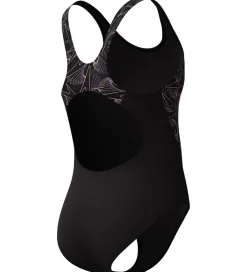 Speedo Svømmetøj|Svømning*Badedragt - HyperBoom Splice Muscleback - Sort/Fersken