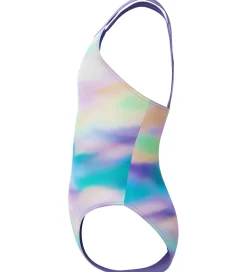 Speedo Svømmetøj|Svømning*Badedragt - Printed Twinstrap - Lilla/Grøn/Orange