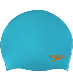 Speedo Badehætter*Badehætte - Junior - Silicone - Blå/Orange