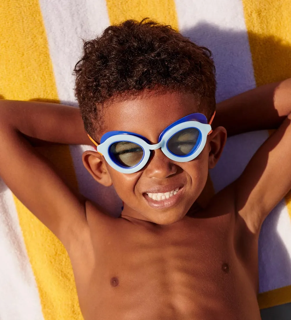 Svømmebriller-Speedo Svømmebriller - Sunny G Sea Shells Junior - Light Blue