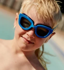 Svømmebriller-Speedo Svømmebriller - Sunny G Seasiders Junior - Medium Blue