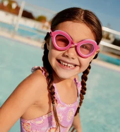 Svømmebriller-Speedo Svømmebriller - Sunny G Sea Shells Junior - Dark Pink