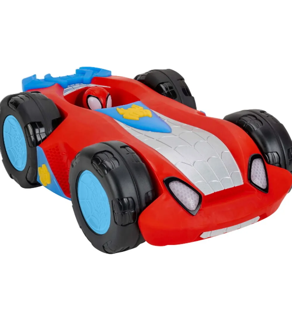 Spidey Biler, Tog Og Køretøjer*Bil m. Lys/Lyd - Flip & Reveal Cruiser