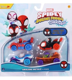 Spidey Biler, Tog Og Køretøjer*Biler - Water-Webs - 4-pak