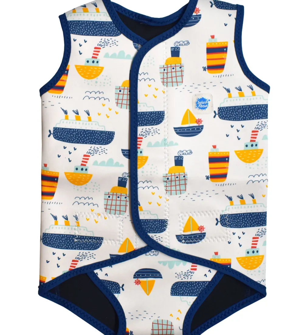 Splash About Våddragter|Snorkling*Neoprendragt - Baby Wrap - UV50+ - Tug Boat