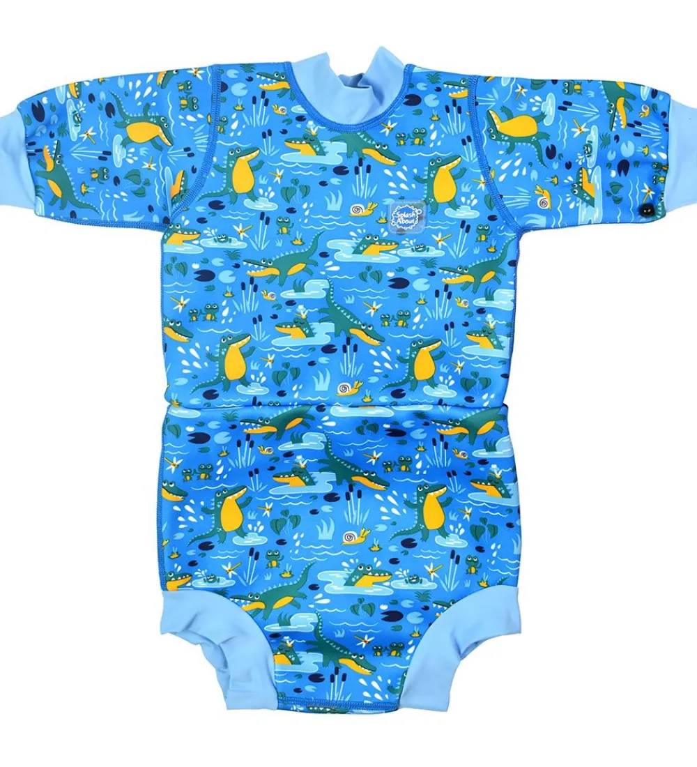 Våddragter|Snorkling-Splash About Våddragt - Happy Nappy - UV50+ - Crocodile Swamp