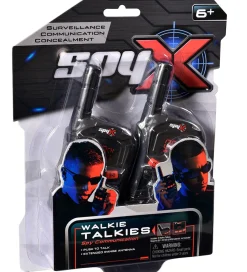 SpyX Walkie Talkies*- Walkie Talkies - Sort/Rød
