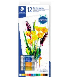 Staedtler Maling*Akrylmaling - 12 stk.
