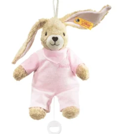 Steiff Musikuroer*Musikuro - Hoppel Hase - 20 cm - Pink