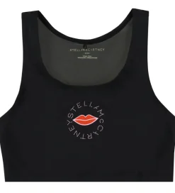 Badetøj-Stella McCartney Kids Badetop - UV50+ - Sort m. Læber